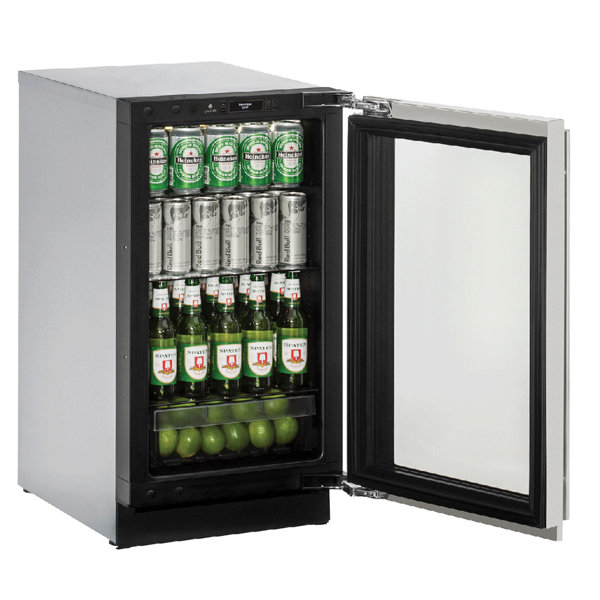 ULine 3000 Series 123 Can 18" Undercounter Beverage Refrigerator